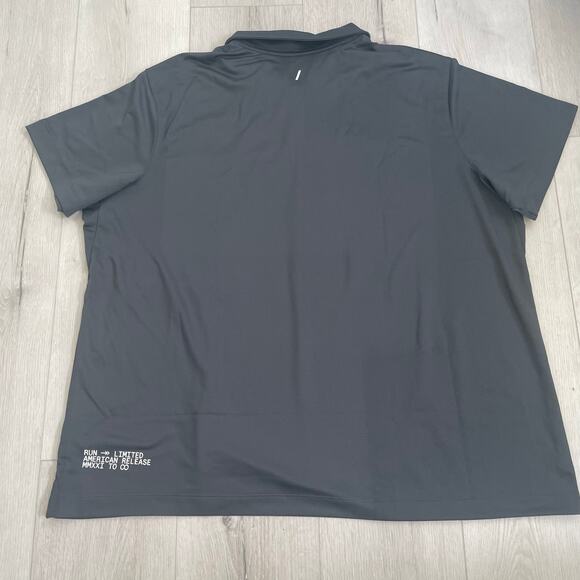Nike RUN Women’s Polo Shirt Size XXLarge Gray NWT - Picture 2 of 11